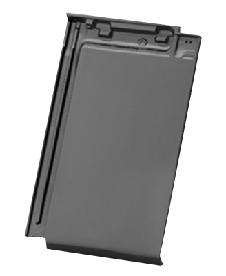 Керамическая черепица Nelskamp G 10, цвет Темно-серый