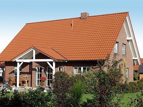 Керамическая черепица Roben Limburg красная ангобированная