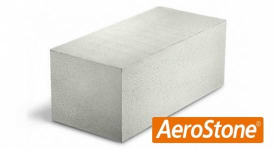 Газобетонный блок AeroStone D600 B5 F100 625х250х375