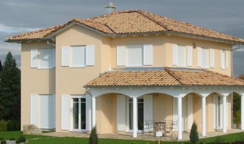Керамическая черепица Erlus Monaco, Натуральный красный