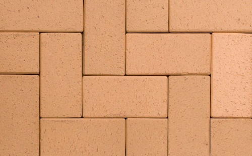 Тротуарная клинкерная брусчатка ABC Lederfarben-nuanciert, 200х100х52 мм